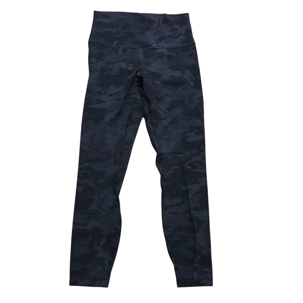 Lululemon Align Legging High Rise 28 Heritage 365 Camo Deep Coal Black Sporty 6